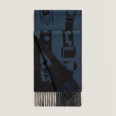メンズ シルクマフラー＆カシミヤストール | Hermès - エルメス-公式サイト